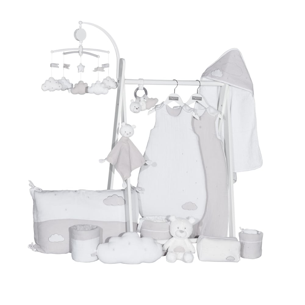 Mobile musical Lily grey (Sauthon) - Image 2