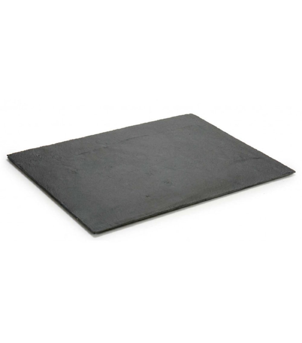 Assiette en ardoise rectangulaire 30x40cm Assiette en ardoise rectangulaire 30x40cm