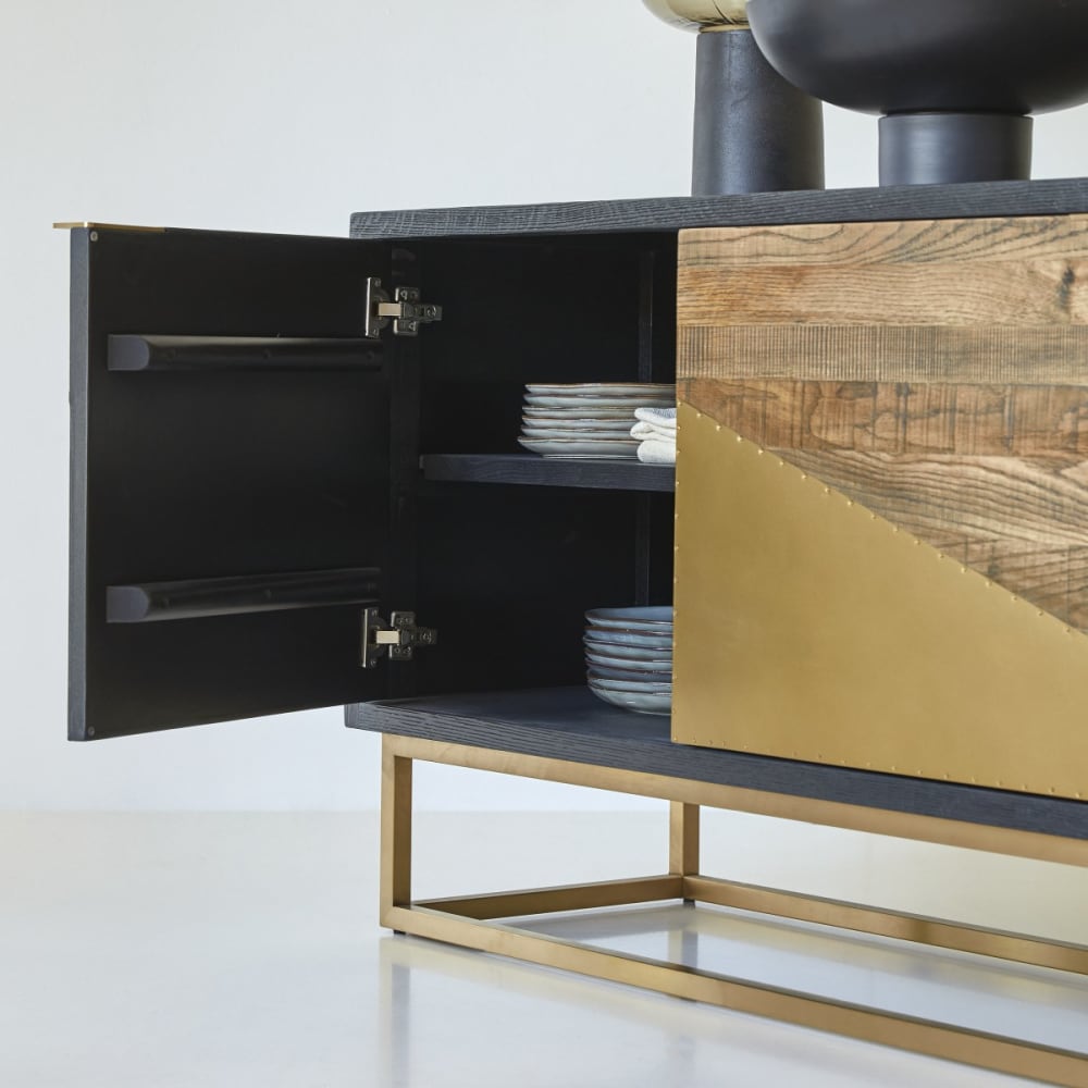 Buffet aus Eiche 240 cm - Maisons Du Monde