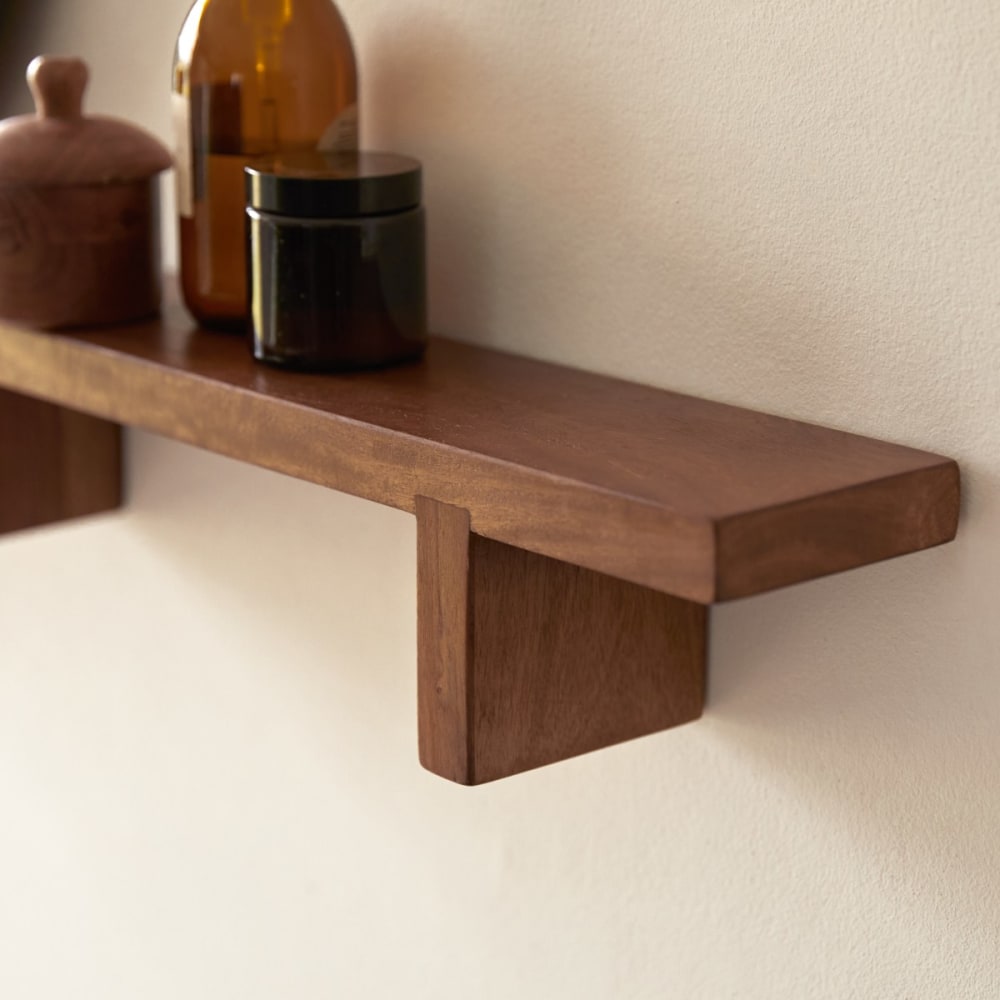 Horizontales Badregal aus massivem Palisander - Maisons Du Monde