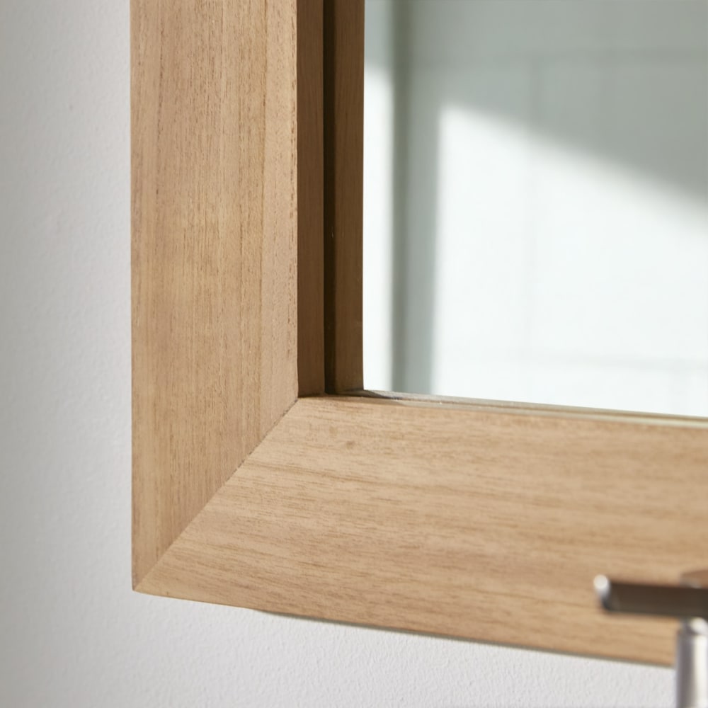Spiegel aus massivem Teak 120x90 cm - Maisons Du Monde