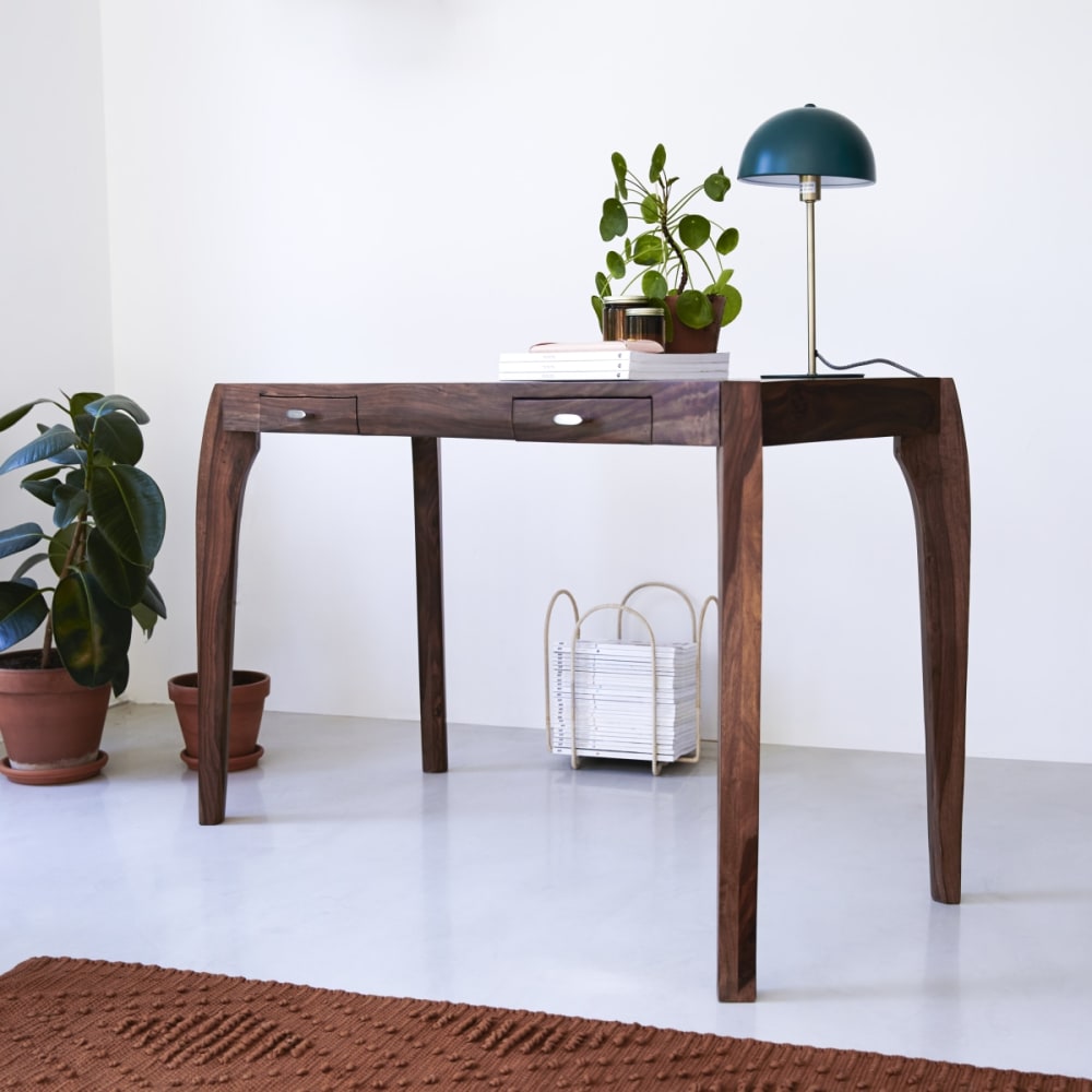 Schreibtisch aus massivem Palisanderholz - Maisons Du Monde