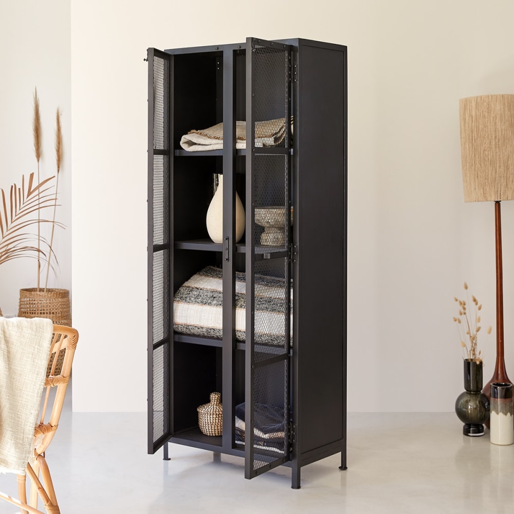 Schrank aus Metalldrahtgeflecht - Maisons Du Monde