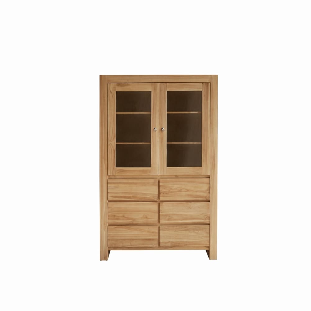 Geschirrschrank aus massivem Teakholz - Maisons Du Monde