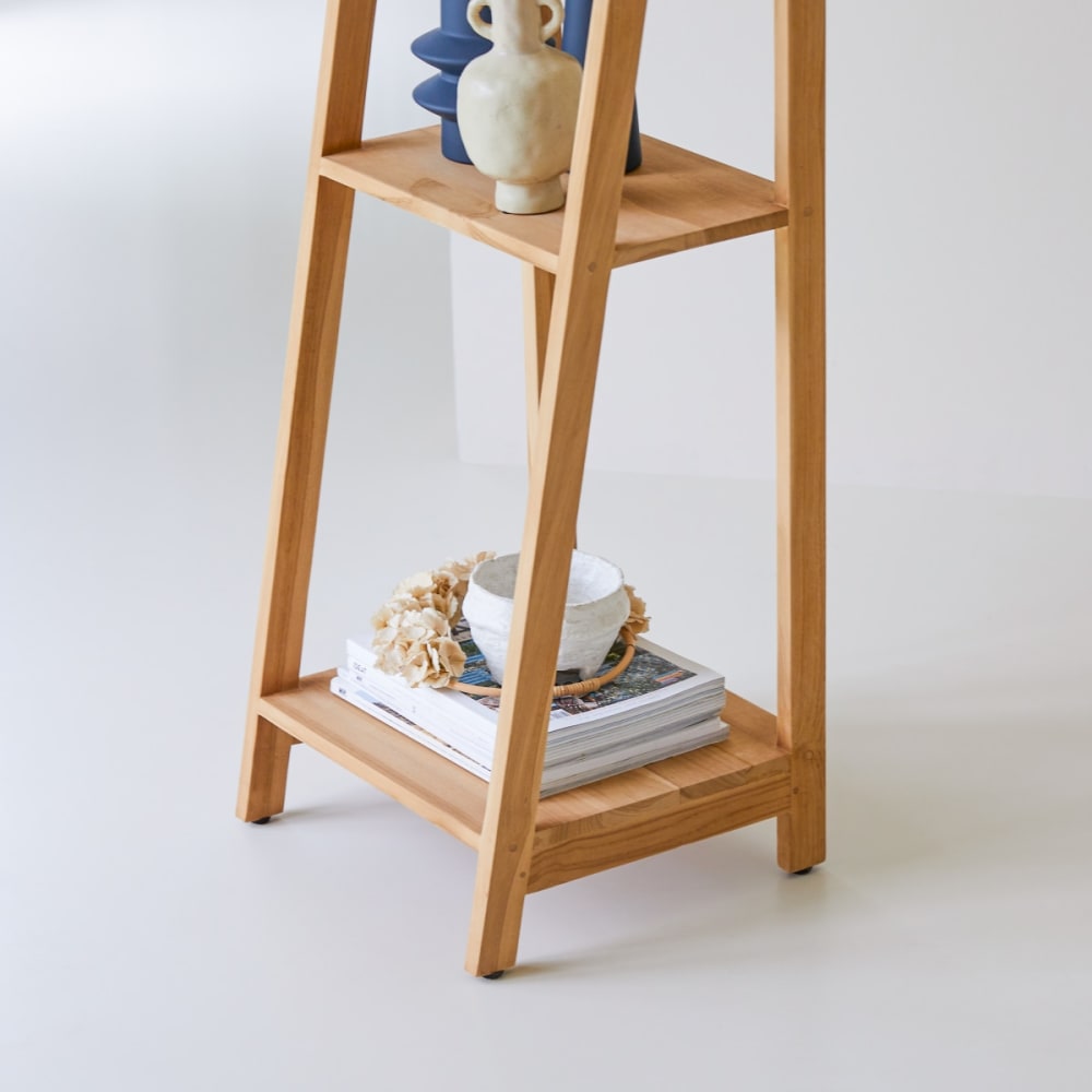 Bücherregal aus massivem Teak Step - Maisons Du Monde