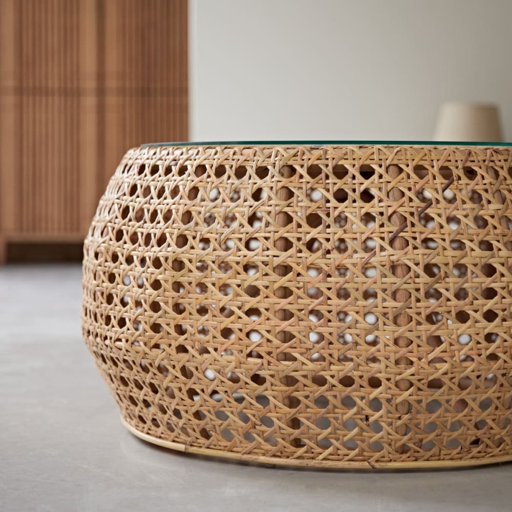 Couchtisch aus Rattan Esther - Maisons Du Monde