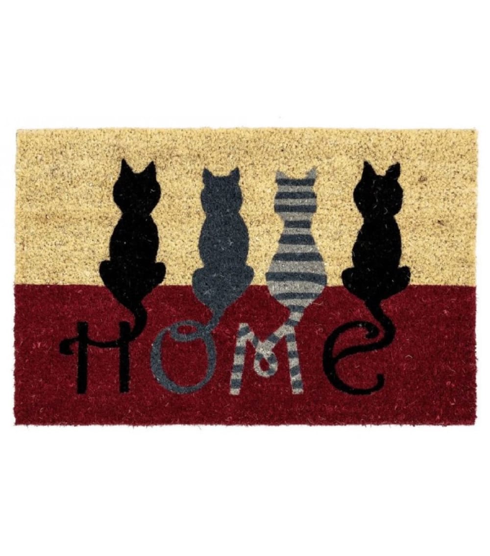 Paillasson coco chats 60x40x1,5cm
