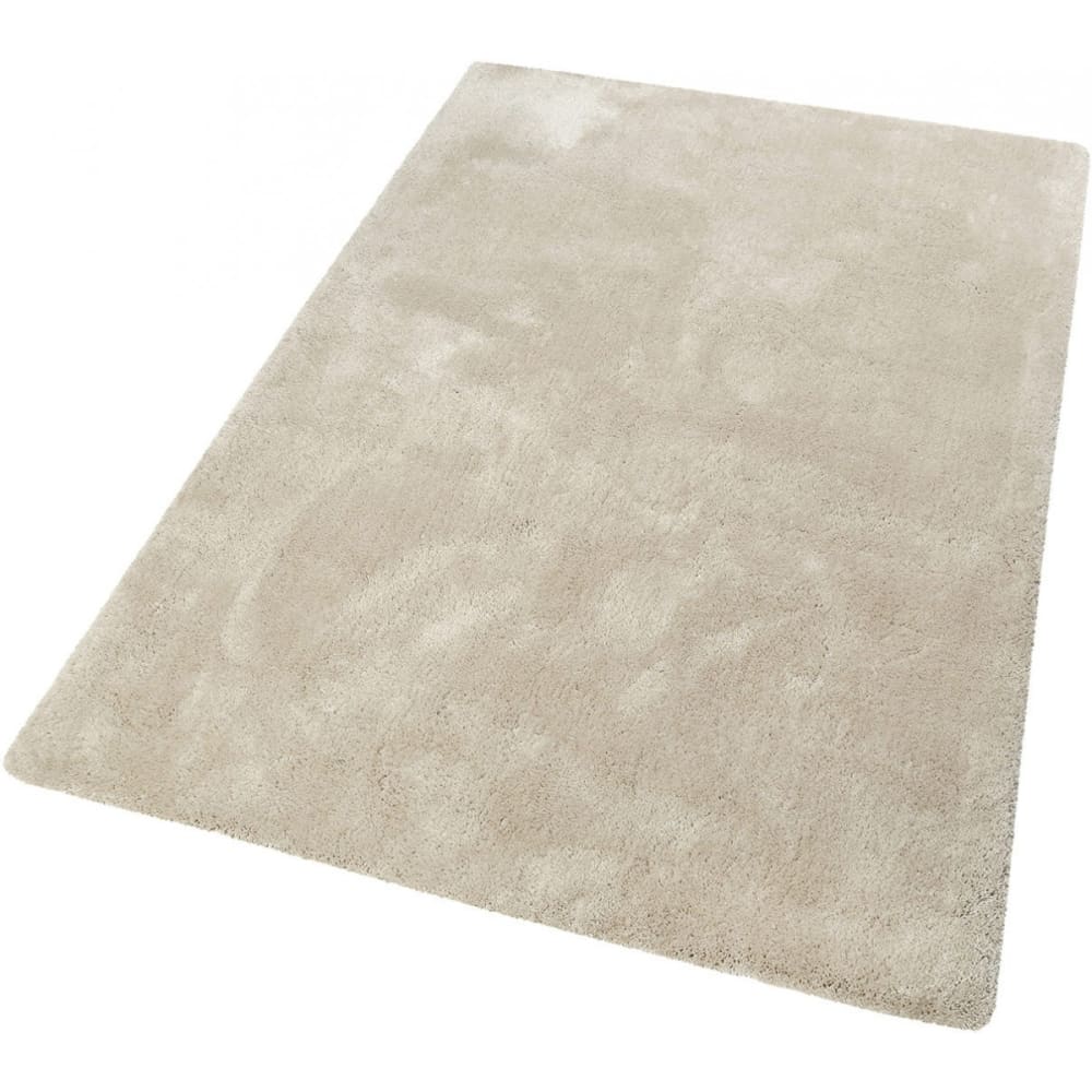 Tapis poils longs tufté beige doux 230x160 — vue 3