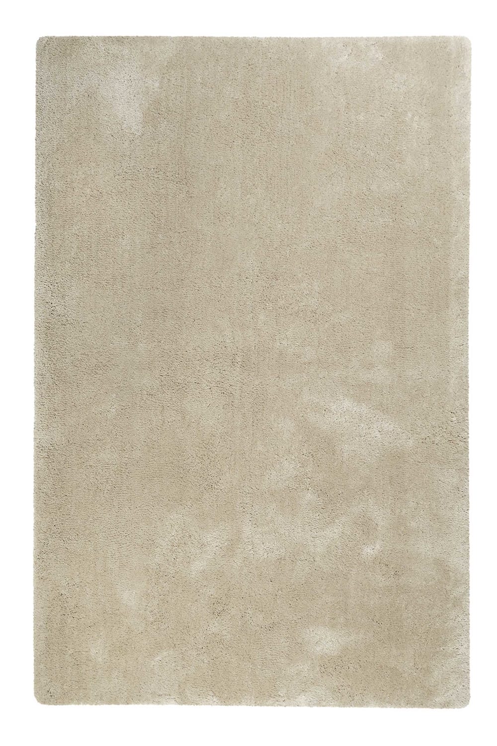 Tapis poils longs tufté beige doux  290x200