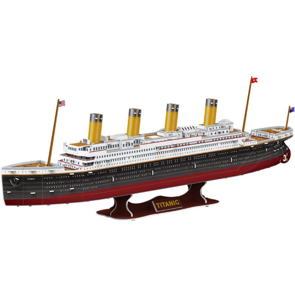 Graine Créative Maquette à construire soi-même Titanic Bleu Carton - 215x30x305cm