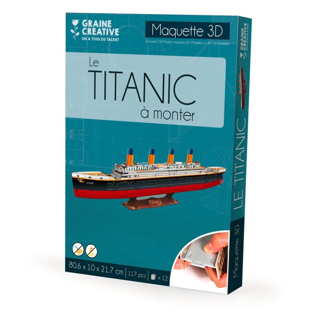 Maquette à construire soi-même Titanic - Maisons du Monde