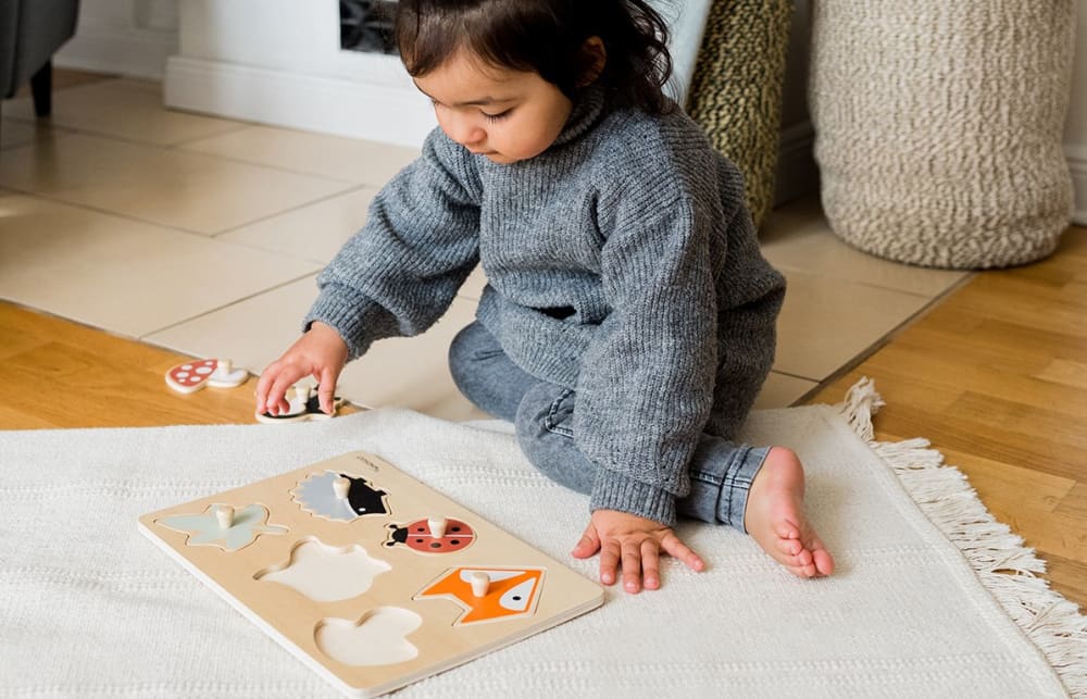 Jeu' de'eveil - Plug-in puzzle Forêt - Maisons du Monde