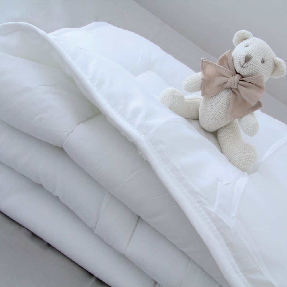 Ma 1ère couette bébé microfibre blanc 70x140 - Maisons du Monde