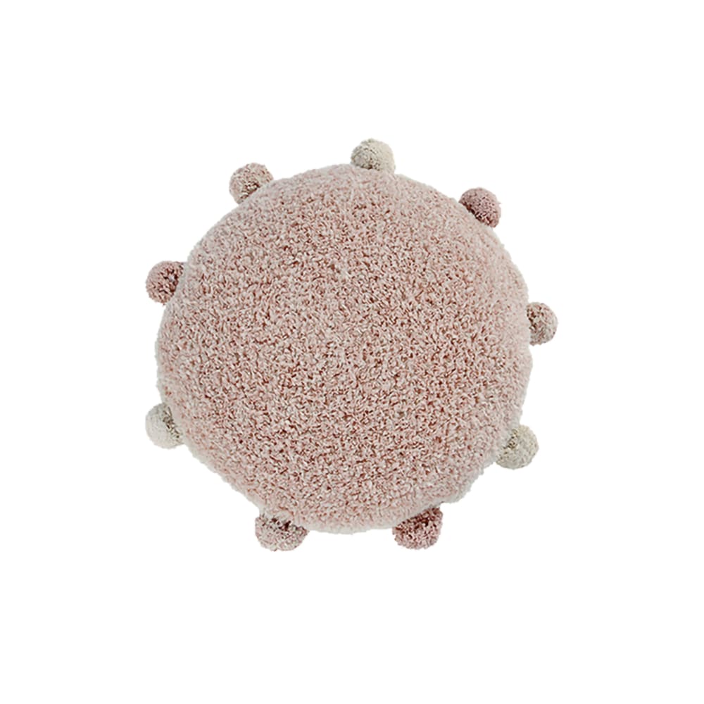 Coussin rond en coton