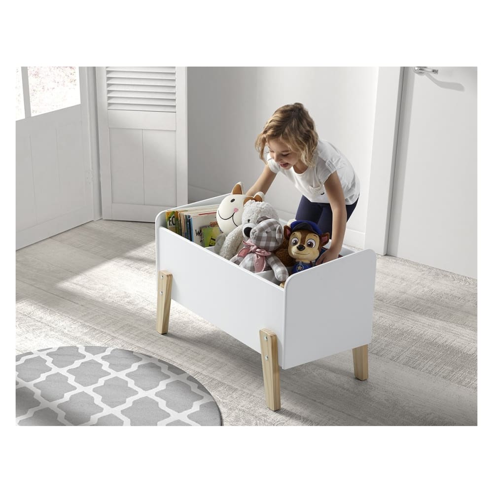 Vipack KIDDY Coffre à jouets Blanc (Vipack) - Image 2