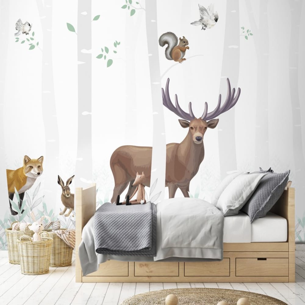 Papier peint panoramique - 5 lés : 240x270cm - Multicolore - 99DECO (99Déco) - Image 3