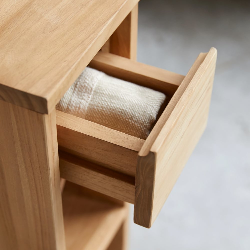 Nachttisch aus massivem Teakholz - Maisons Du Monde