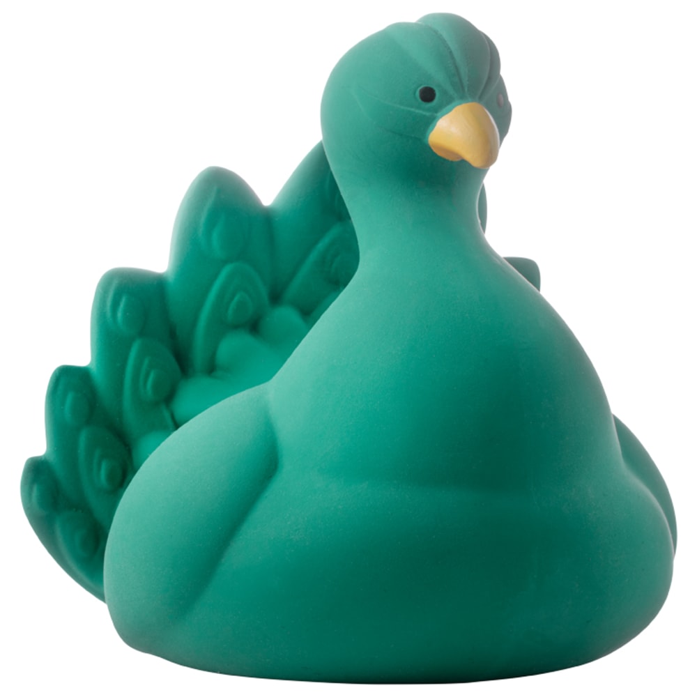 Natruba - Paon Vert en caoutchouc naturel