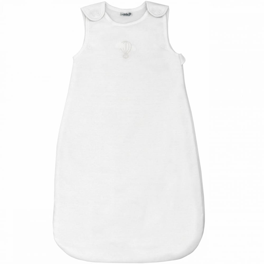 Premiers Moments Schlafsack für die Übergangszeit 3-6 Mon WEISS Öko-Tex Zertifikat BAUMWOLLE Baby