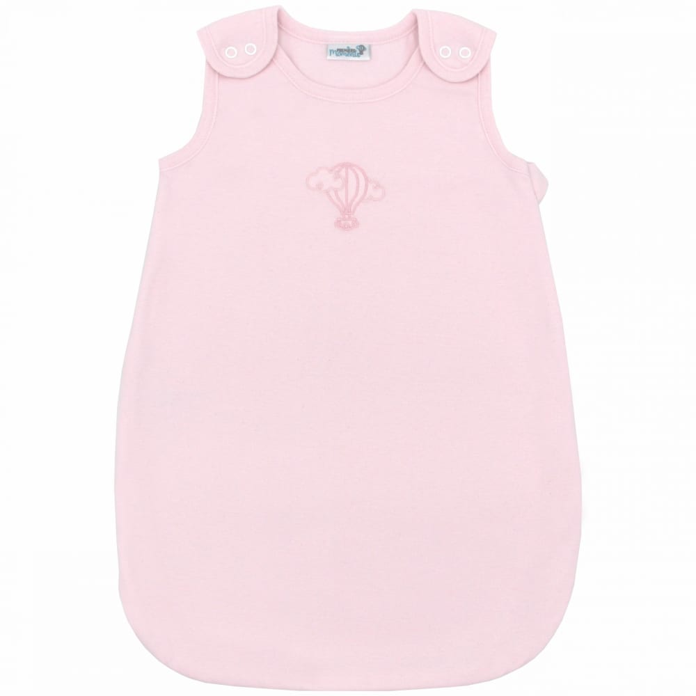 Sacco Nanna Estivo Leggero 0-3 mesi Rosa Peonia - Öko-Tex Zertifikat - Cotone