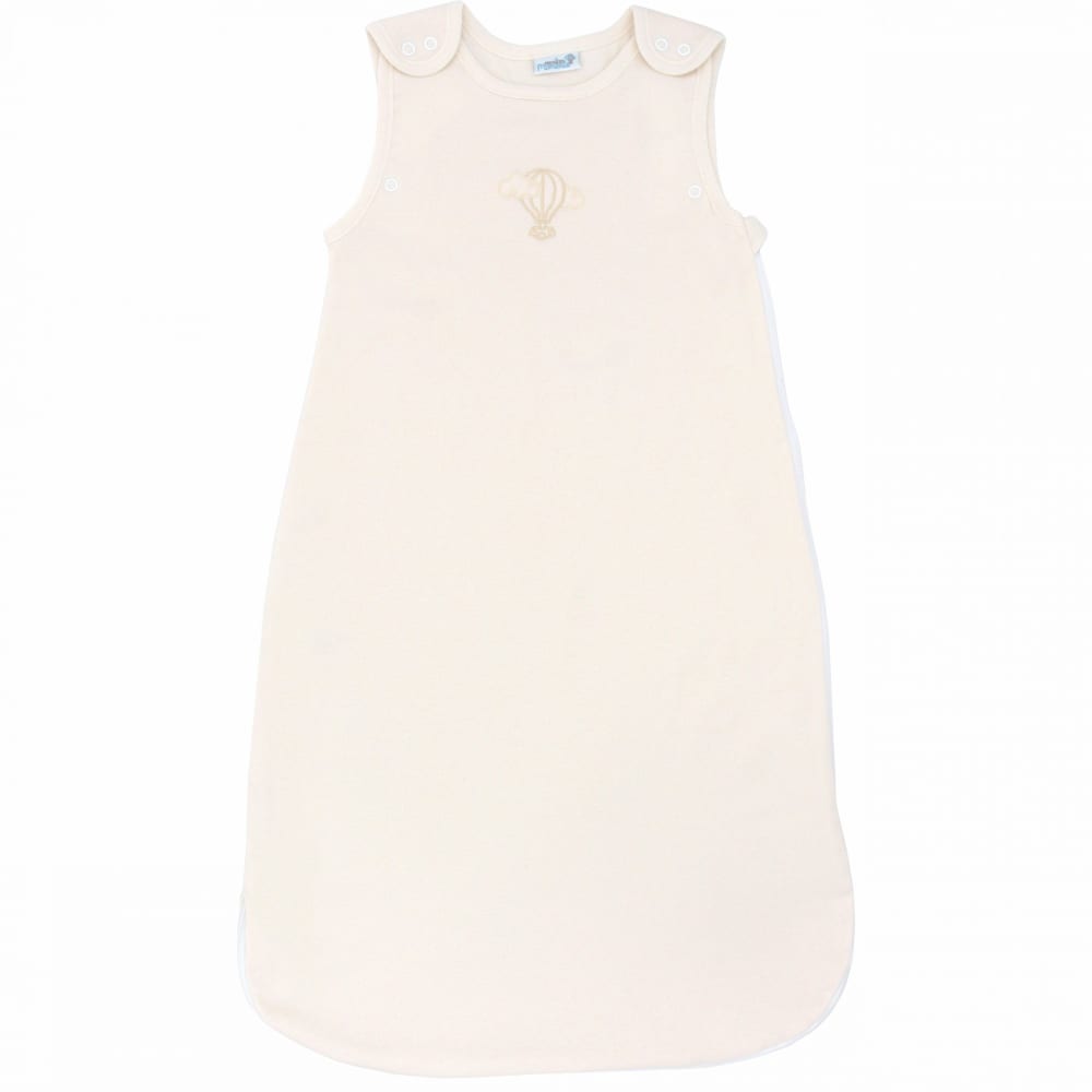 Premiers Moments Verstellbarer Sommerschlafsack 3-6 Mon. WEISS Öko-Tex Zertifikat BAUMWOLLE Baby