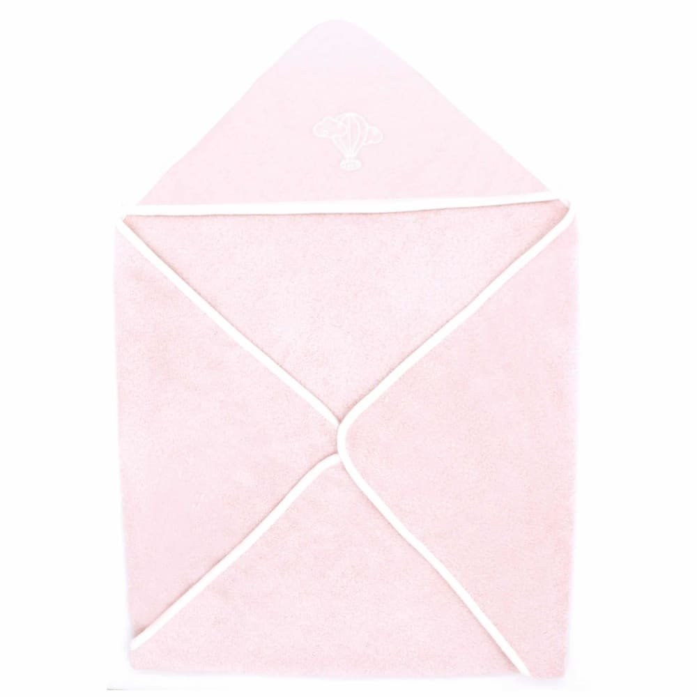 Premiers Moments Baby-Kapuzenbademantel aus Bio-Baumwolle ROSA Öko-Tex Zertifikat BAUMWOLLE Baby
