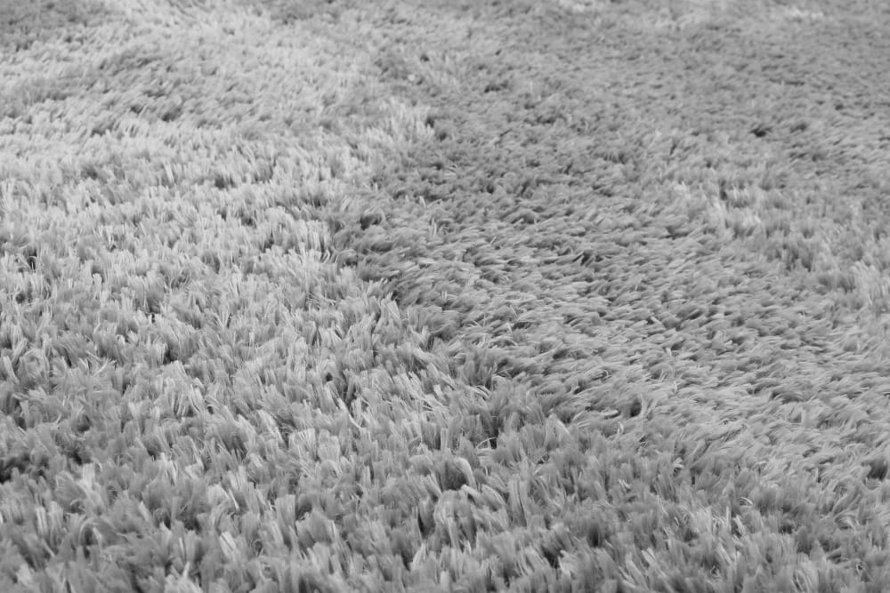 Tapis uni gris issu à 100% de matière recyclée 200x290 — vue 4