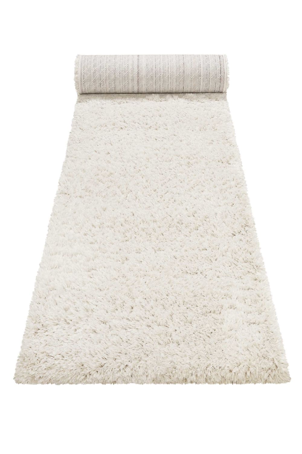 Tappeto biancotinta unita beige 100% materiale riciclato 80x230 - Modello Contemporaneo - Beige - PES - Poliestere