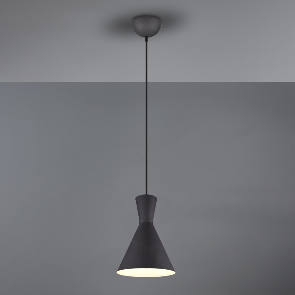 Suspension en métal noir — vue 3