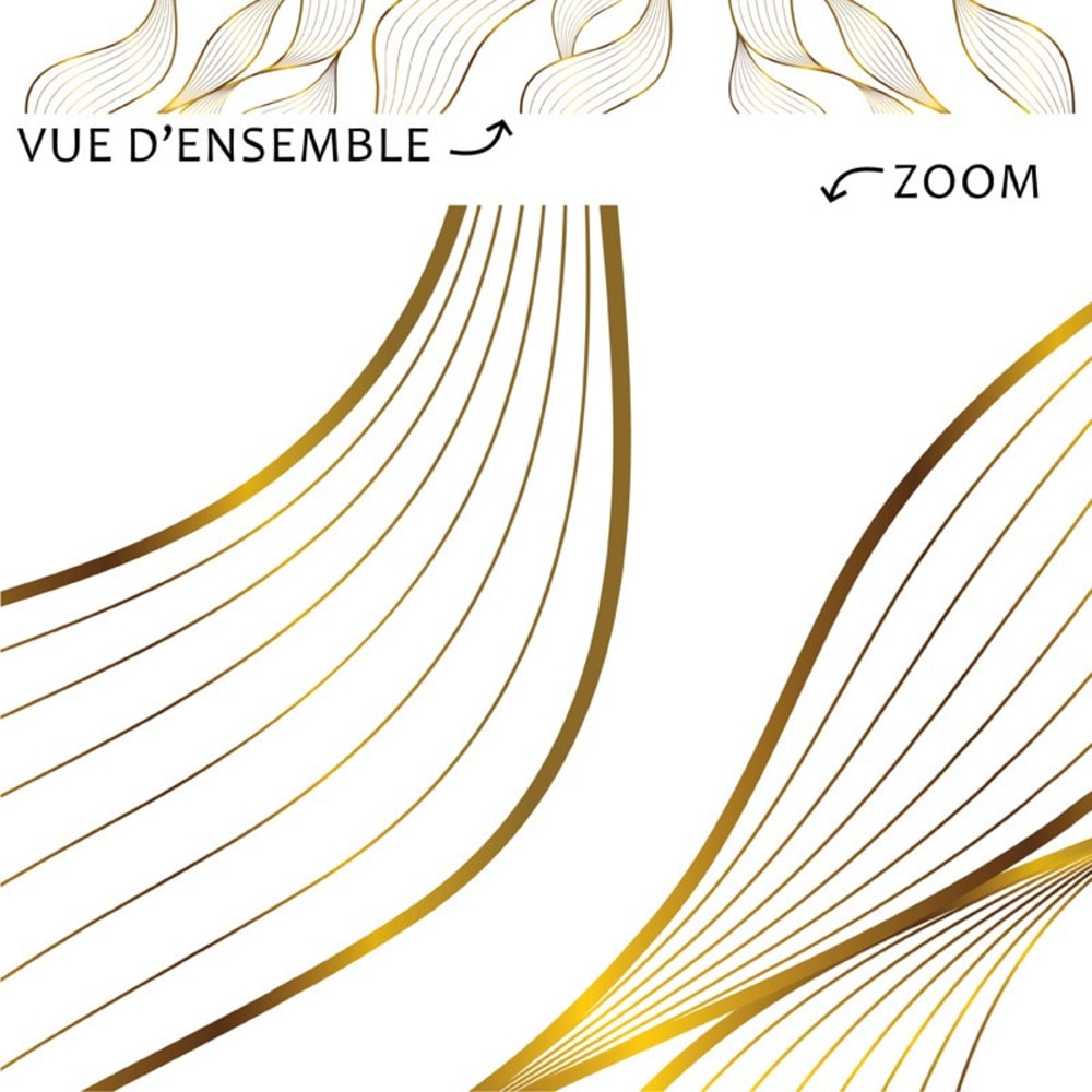 Pack 10 rodapiés adhesivos de PVC - 8 x 100 x 1,2 cm - Maisons du Monde