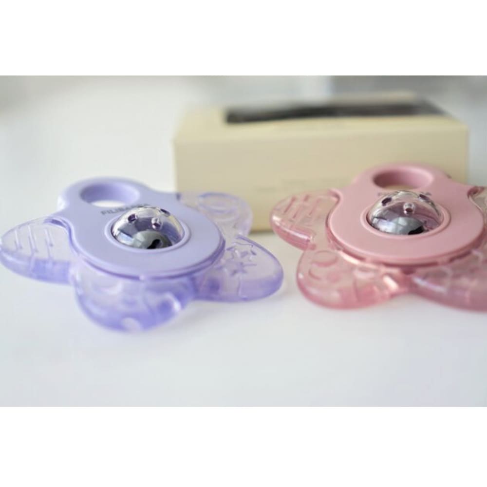 Lot de 2 anneaux de dentition réfrigérants Étoiles pour bébé (Filibabba) - Image 2