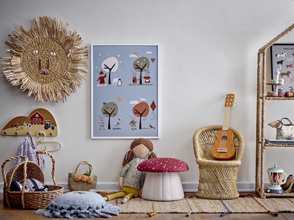 Pouf champignon H30cm (Bloomingville) - Image 2