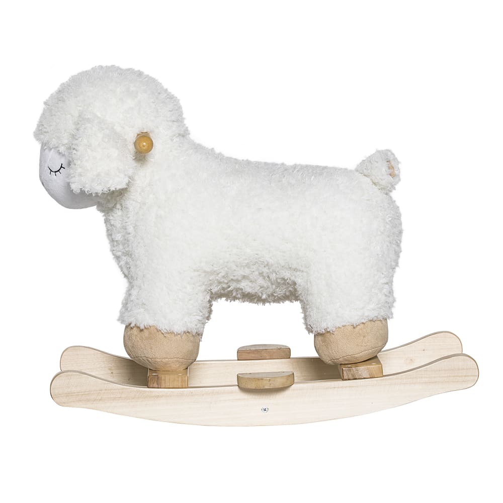 Mouton à bascule blanc (Bloomingville) - Image 2
