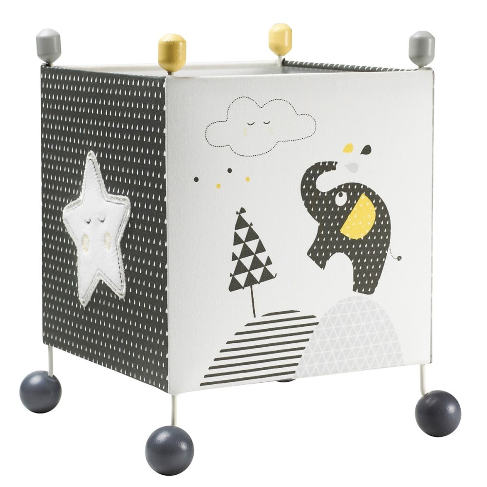 SAUTHON  Lampe de chevet Babyfan GRIS 