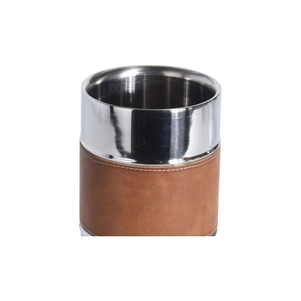 Rafraîchisseur de bouteille double paroi en métal chromé - Maisons du Monde