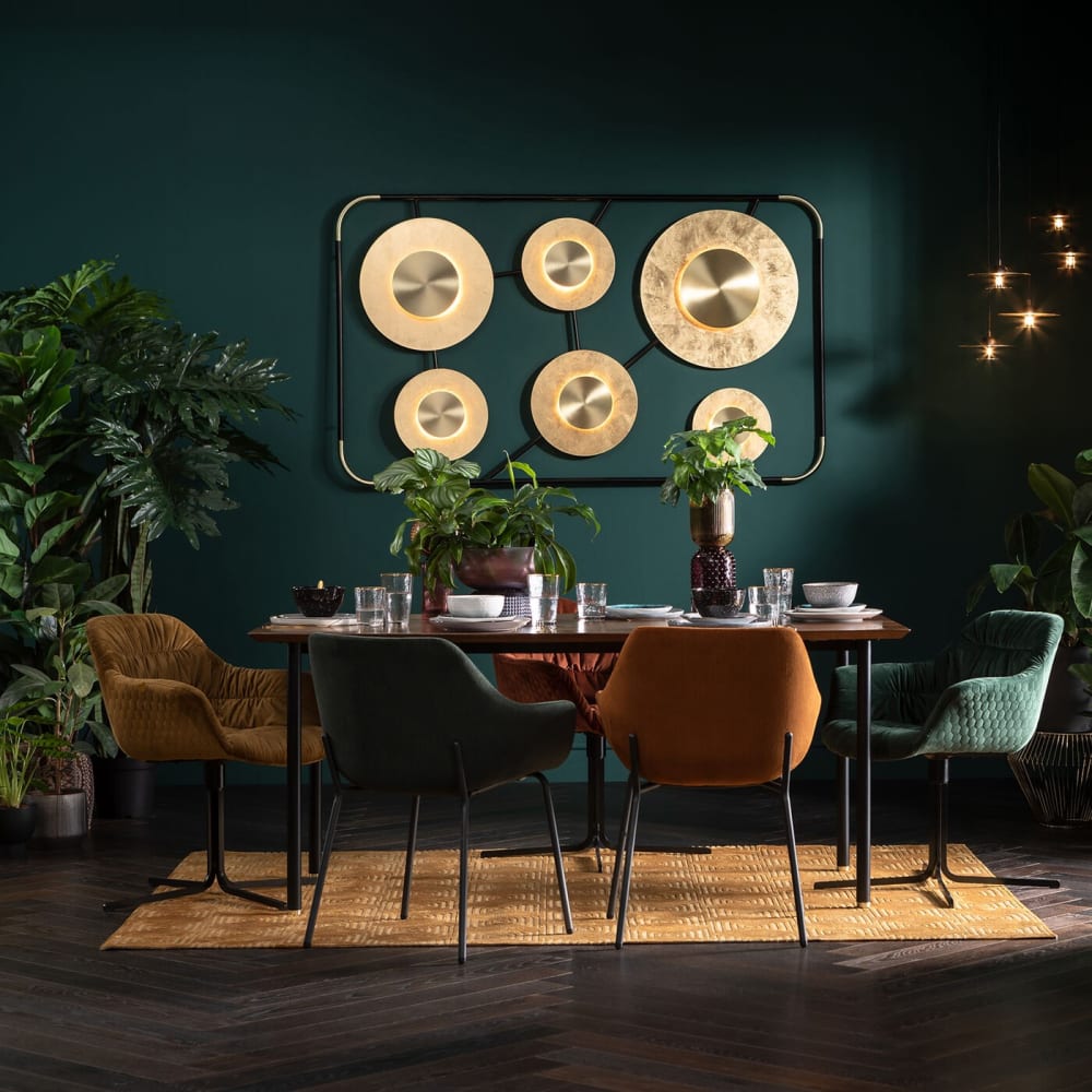 Silla con reposabrazos verde - Maisons du Monde