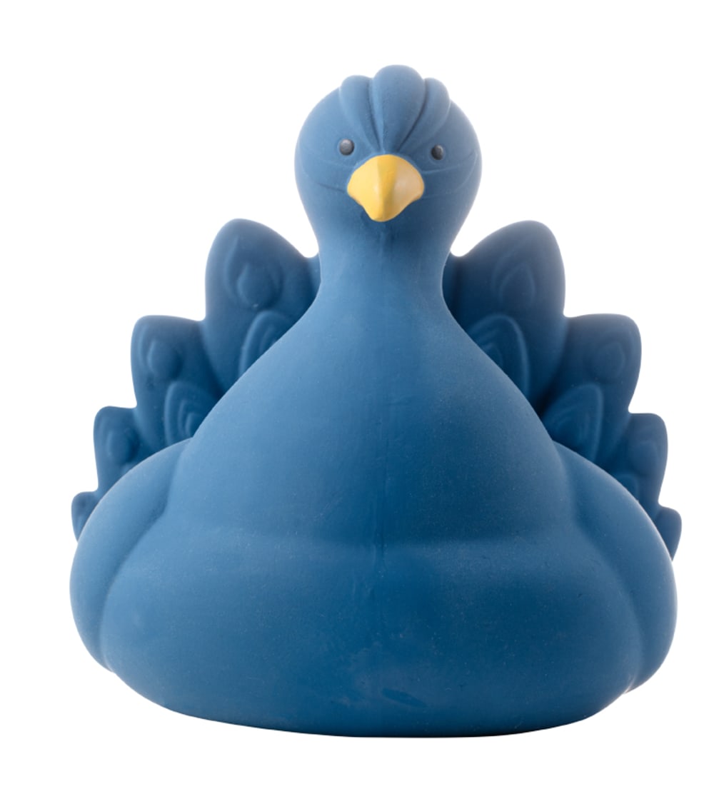 Paon Bleu en caoutchouc naturel (Natruba) - Image 1
