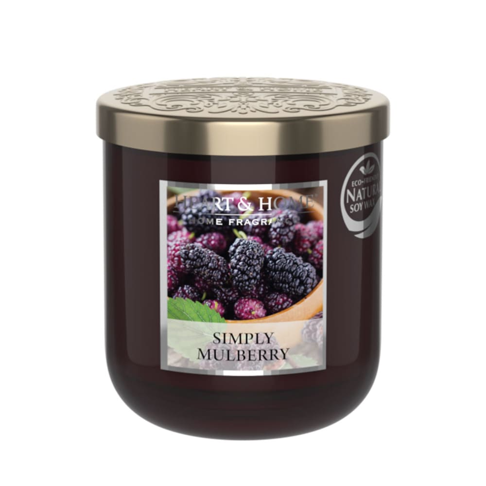 Bougie à la cire de soja mûre