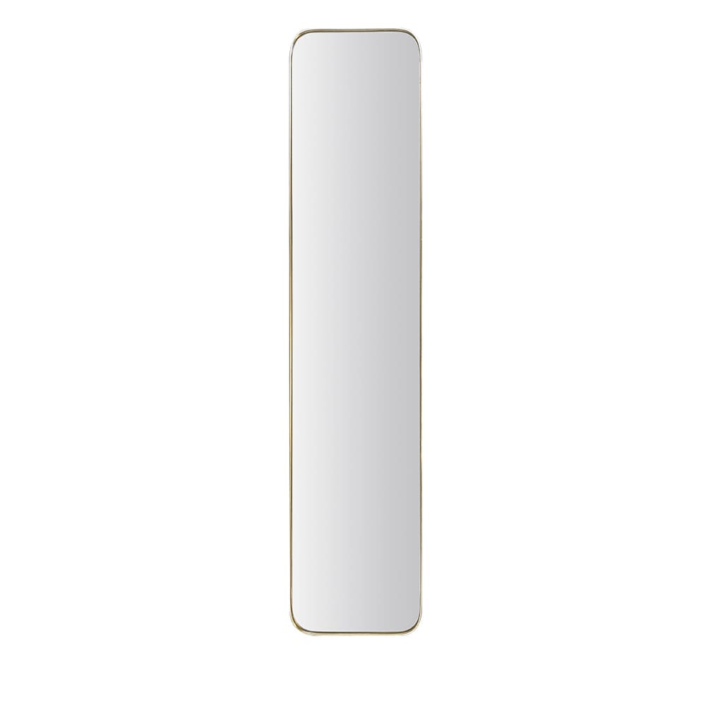 Miroir rectangulaire 30x140cm or