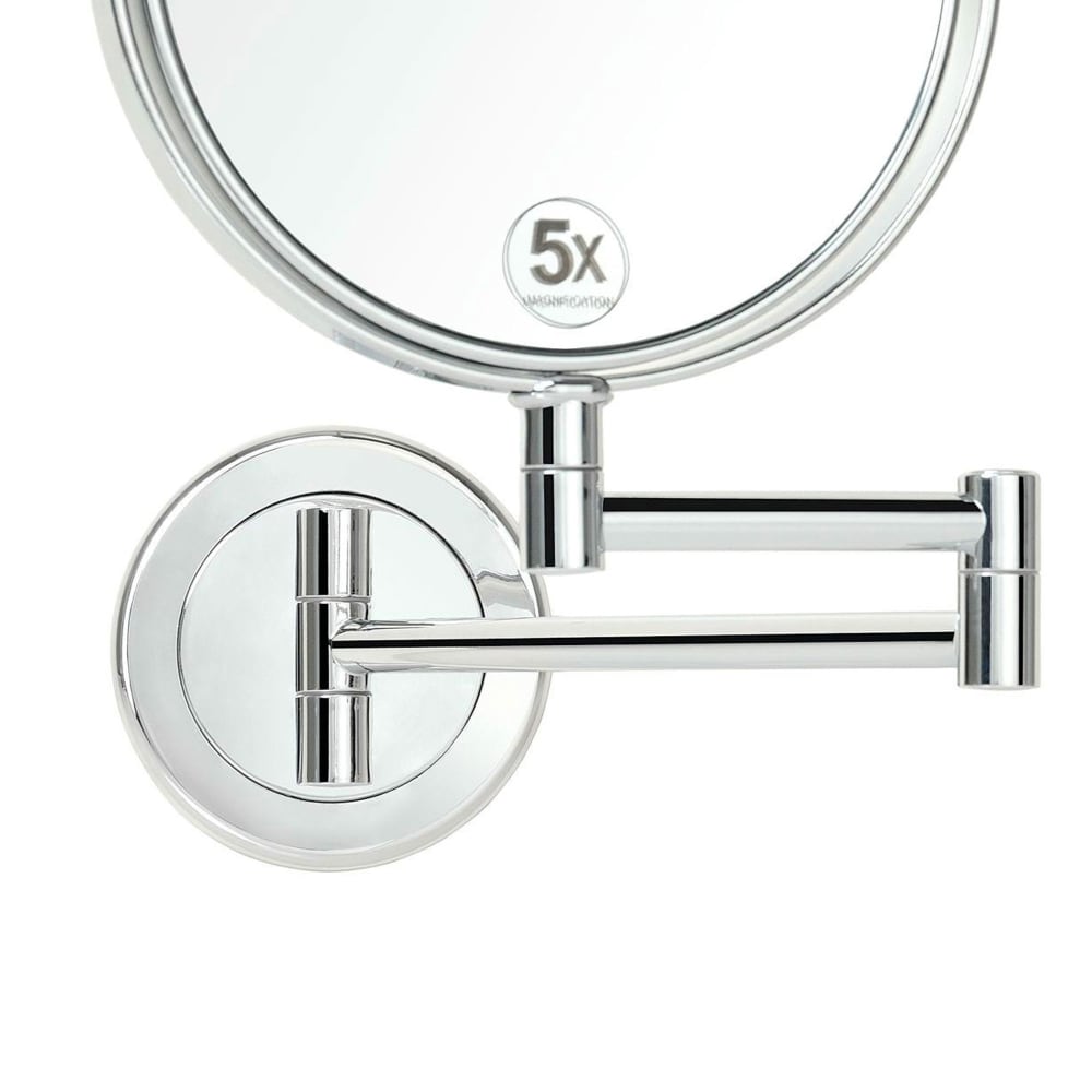 Miroir grossissant double face rond (x5) sur bras extensible - Maisons du Monde