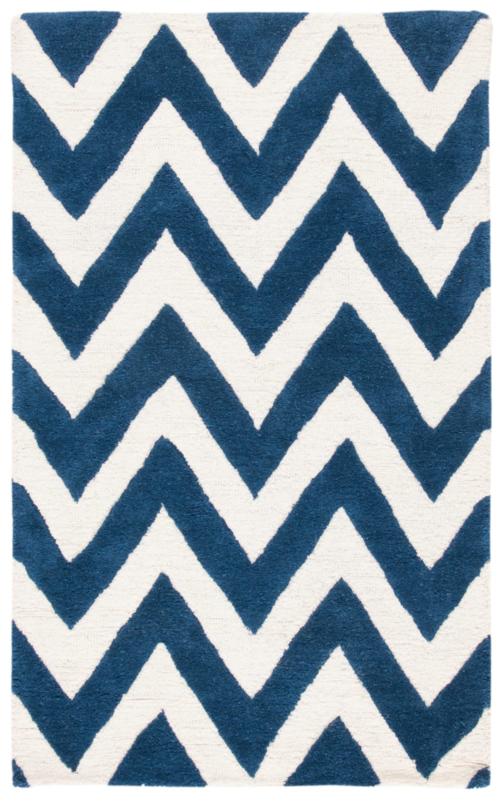 Tapis laine bleu 122