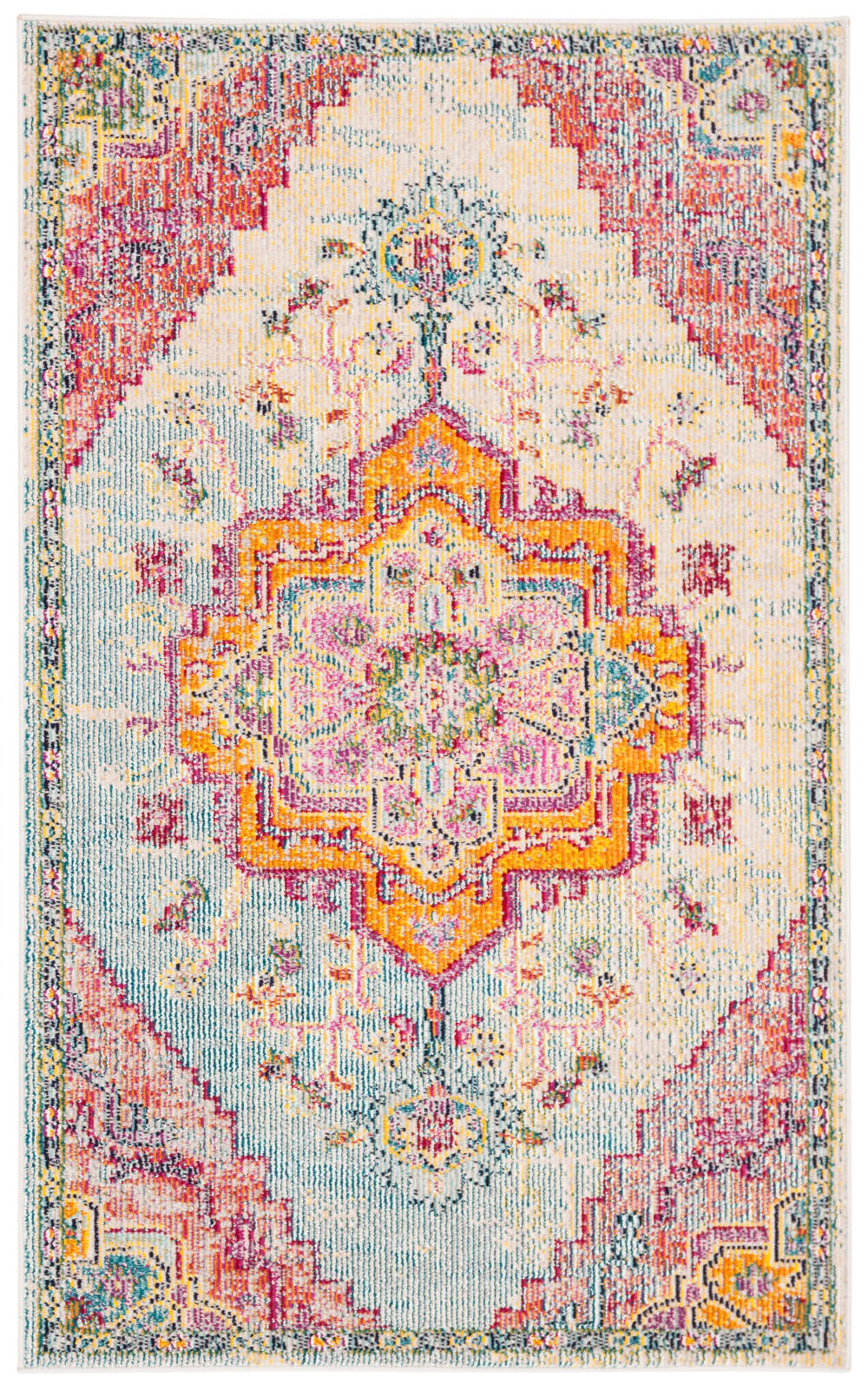 tapis bleu 122 x 183