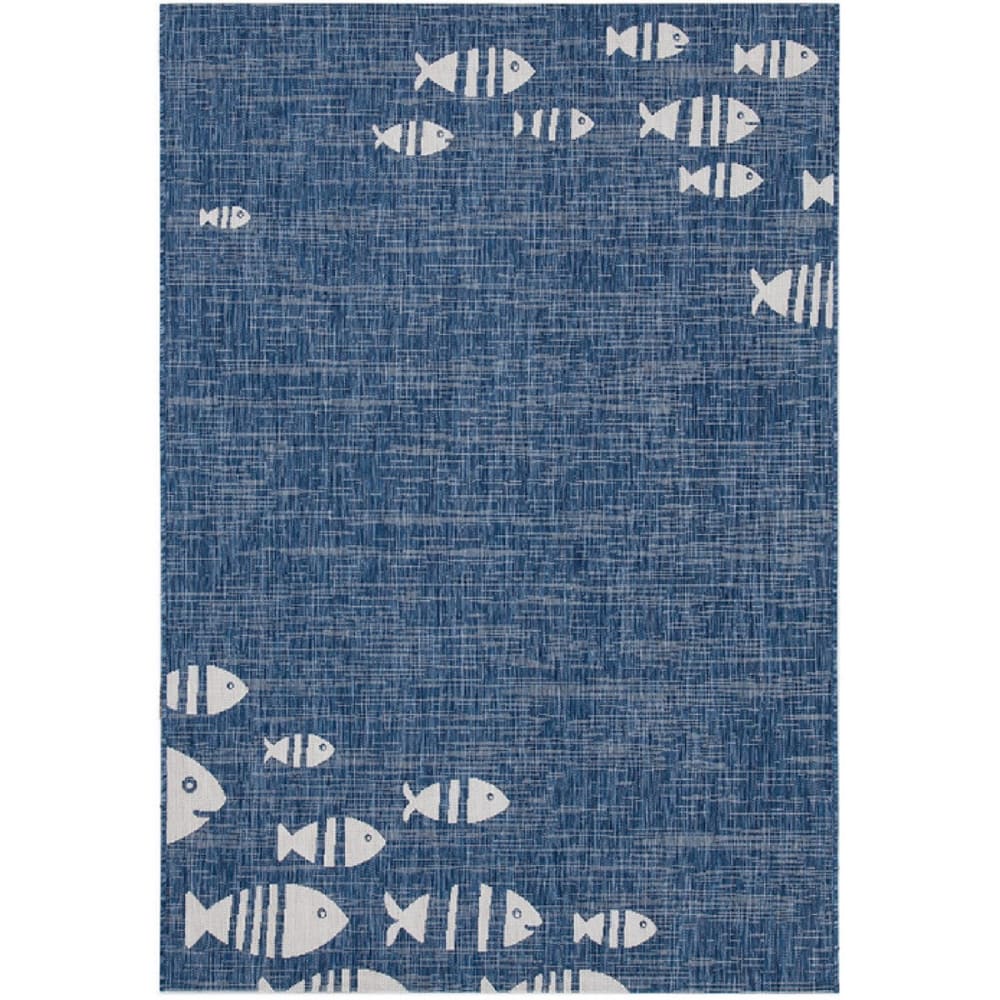 Tapis moderne bleu 200x280