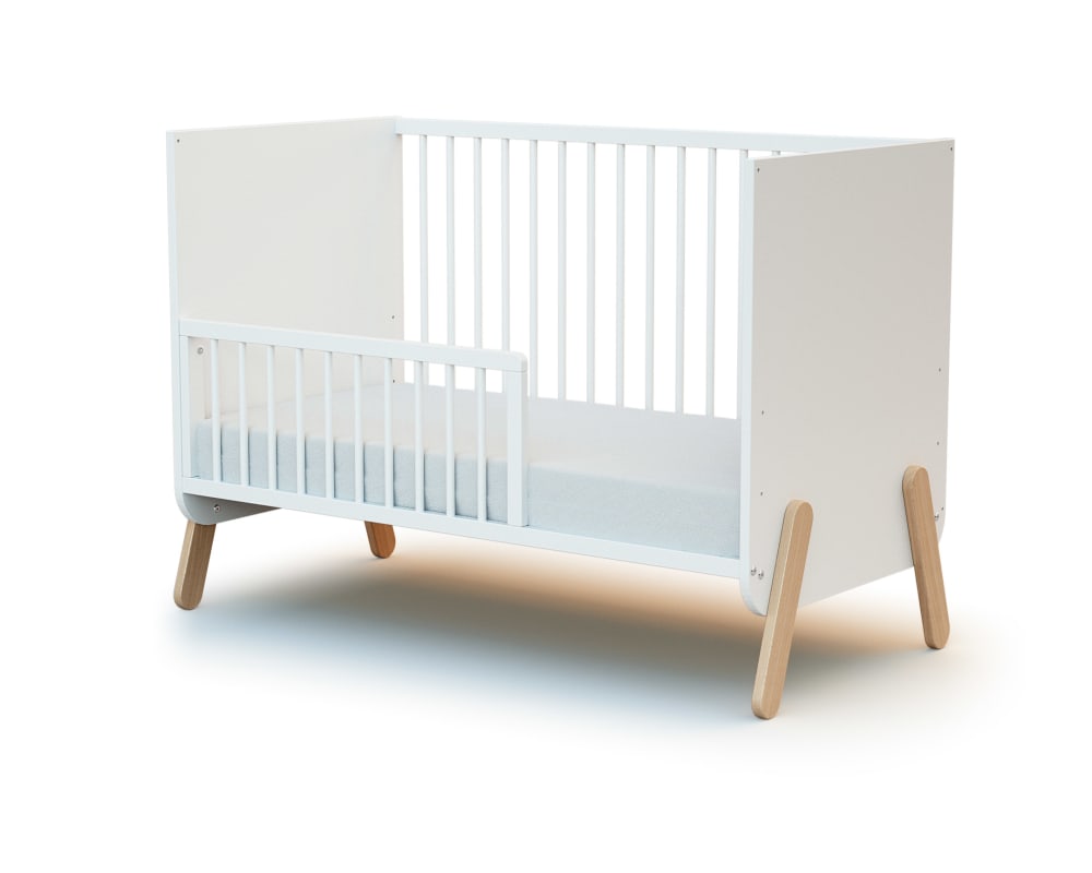 Babybettgitter Holz Weiß 120 cm - Maisons Du Monde