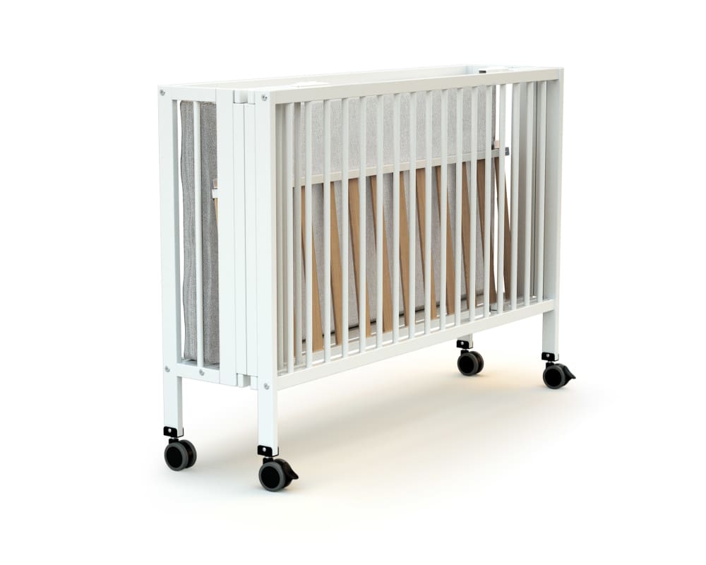 Lit bébé pliant en bois 60 x 120 cm - Maisons du Monde