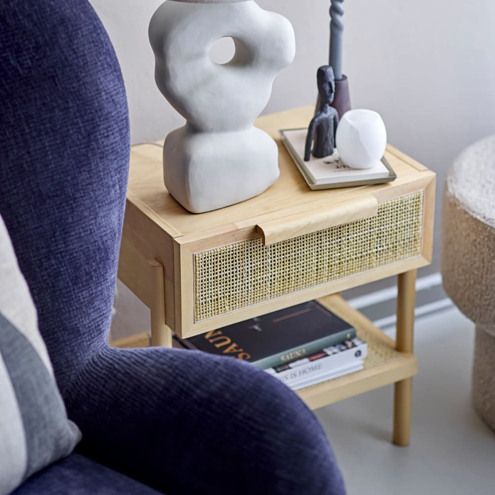 Tavolino in legno beige - Bloomingville