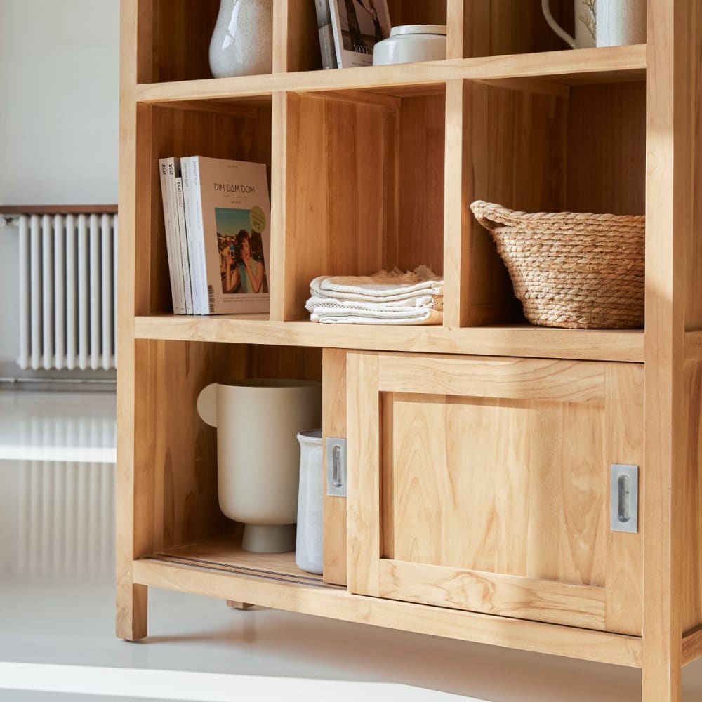 Bücherregal aus massivem Teak - Maisons Du Monde