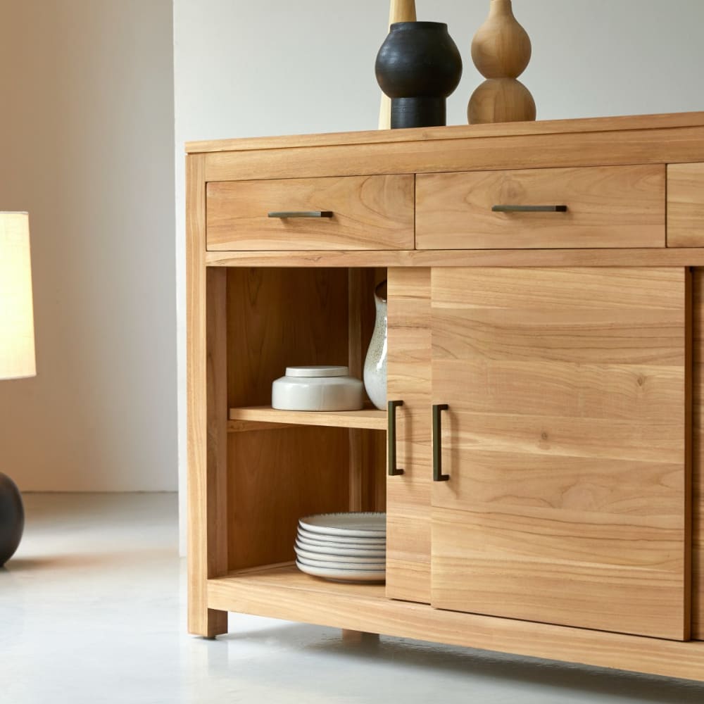 Buffet aus Teak 150 cm - Maisons Du Monde