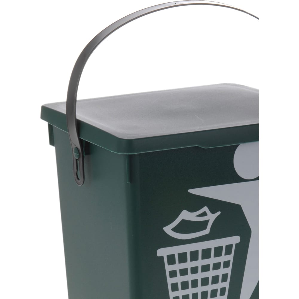 Poubelle de table / seau à compost vert 5L - Maisons du Monde