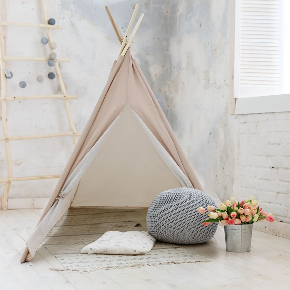Tente de jeu pour enfant tipi rose - Maisons du Monde